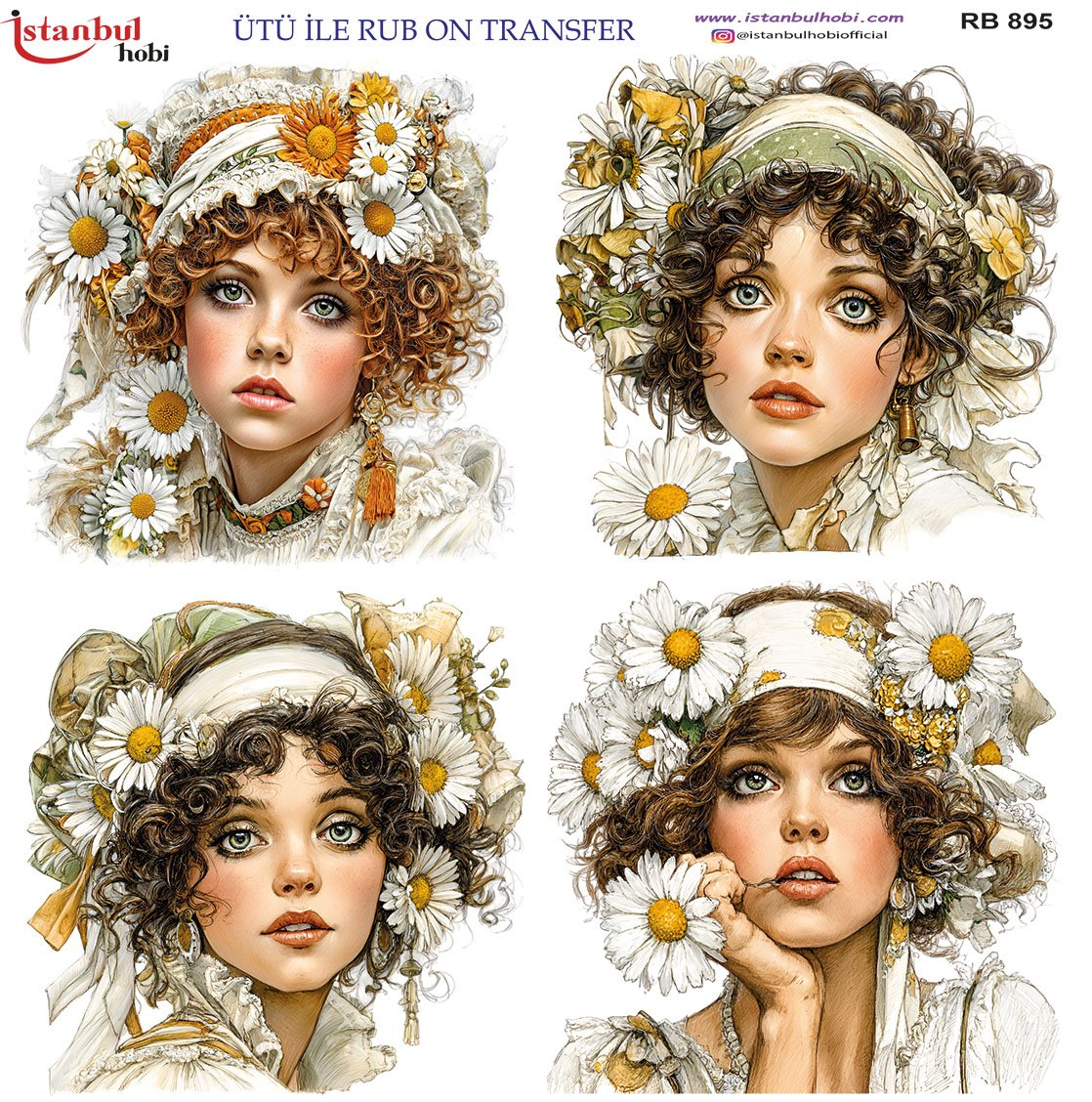 Ütü İle Rub On Transfer 30x30cm RB895
