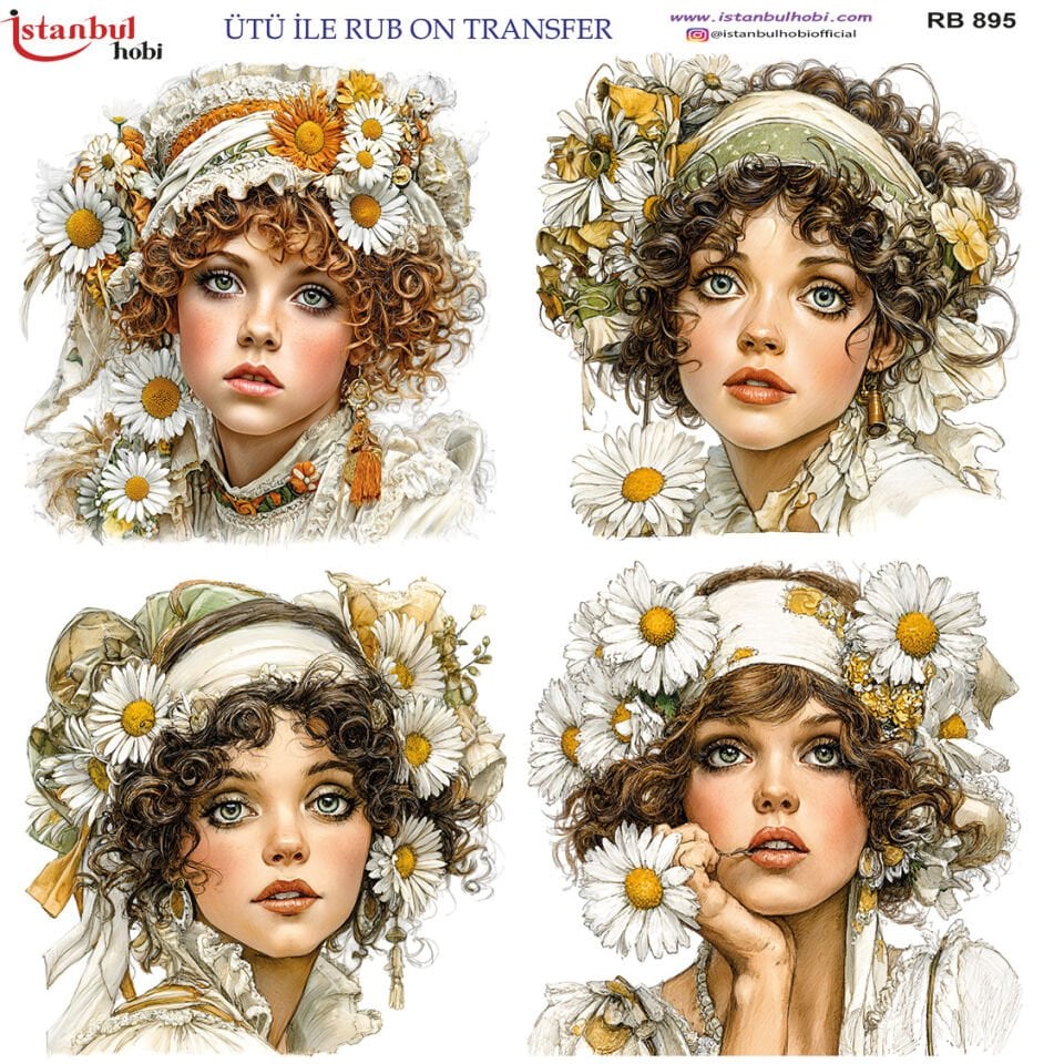 Ütü İle Rub On Transfer 30x30cm RB895
