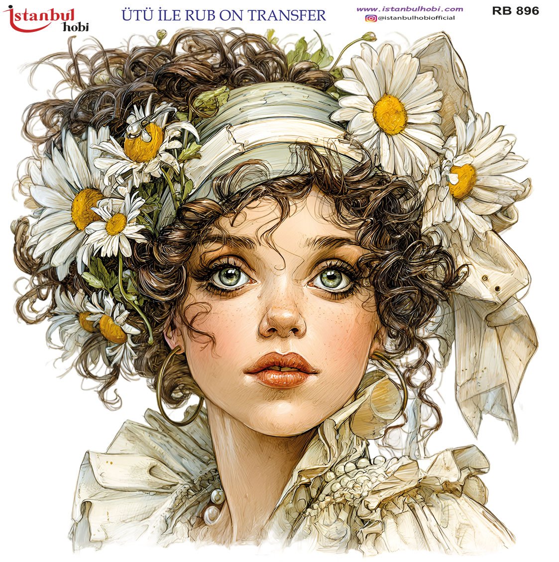 Ütü İle Rub On Transfer 30x30cm RB896