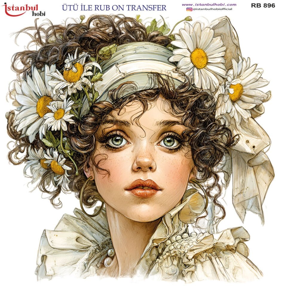 Ütü İle Rub On Transfer 30x30cm RB896