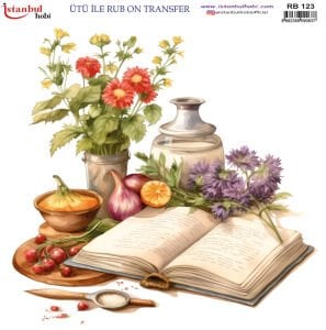 Ütü İle Rub On Transfer 30x30cm RB123