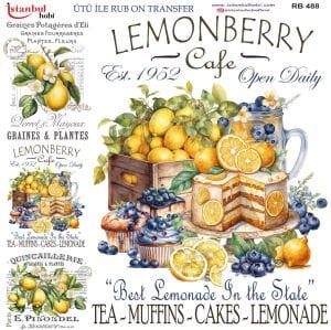 Ütü İle Rub On Transfer 30x30cm RB488