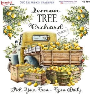 Ütü İle Rub On Transfer 30x30cm RB489