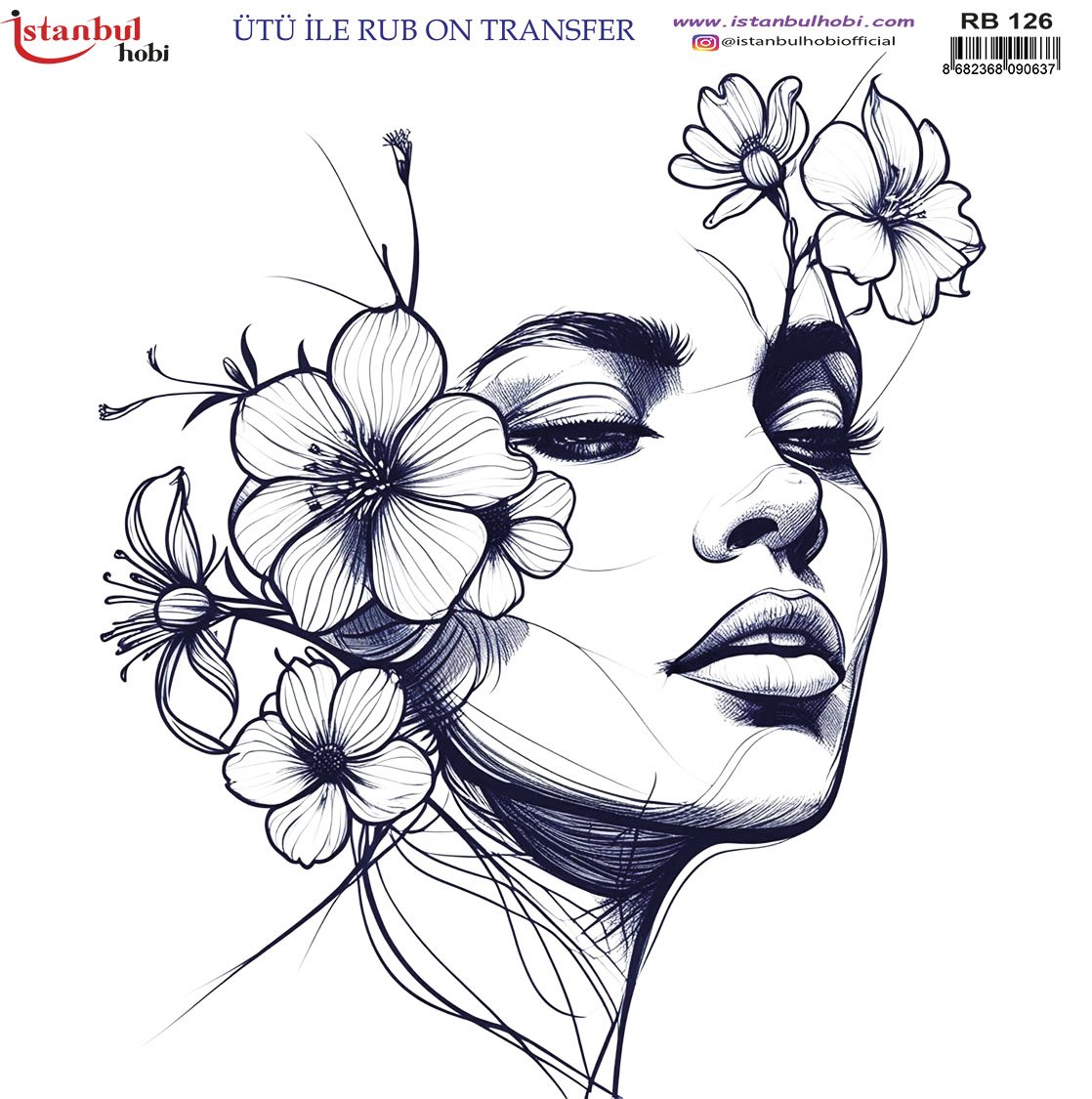 Ütü İle Rub On Transfer 30x30cm RB126