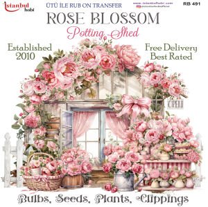 Ütü İle Rub On Transfer 30x30cm RB491