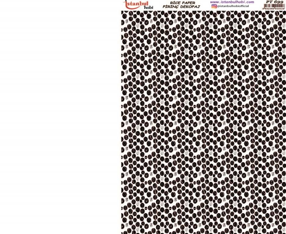 Pirinç Dekopaj Kağıdı 30x42cm PT-699