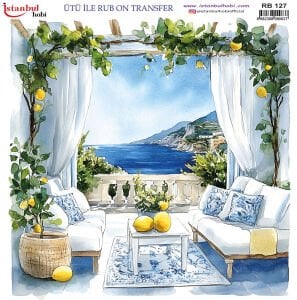 Ütü İle Rub On Transfer 30x30cm RB127