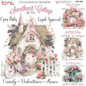 Ütü İle Rub On Transfer 30x30cm RB492