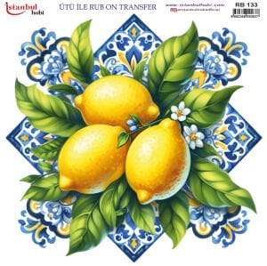 Ütü İle Rub On Transfer 30x30cm RB133