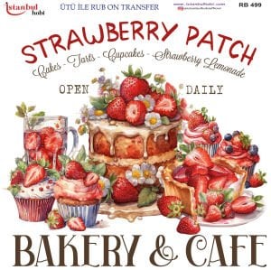 Ütü İle Rub On Transfer 30x30cm RB499