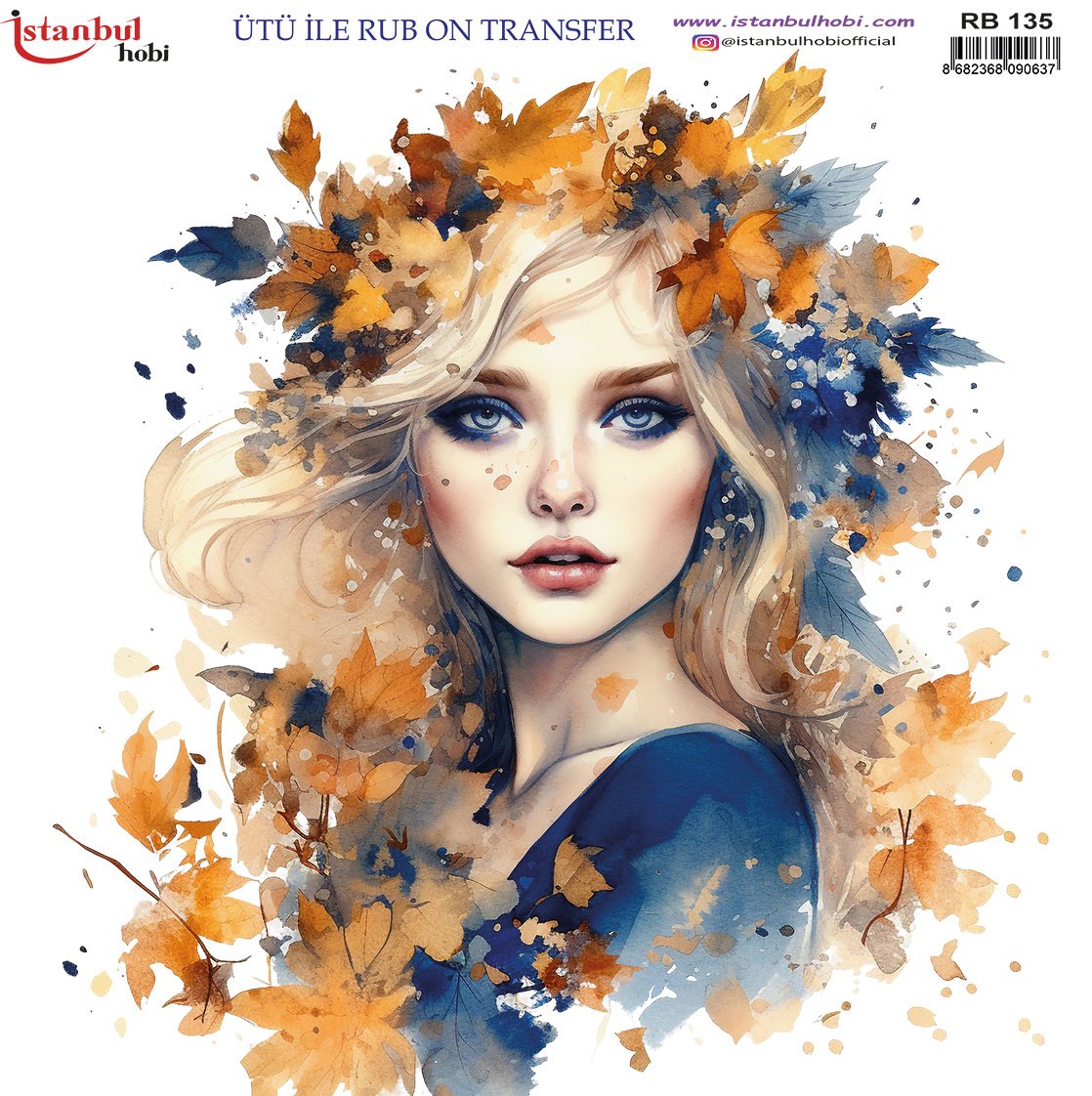 Ütü İle Rub On Transfer 30x30cm RB135