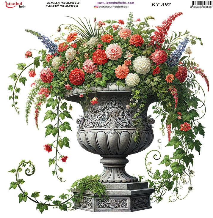 Kumaş Transfer Kağıdı 20x20cm KT-397