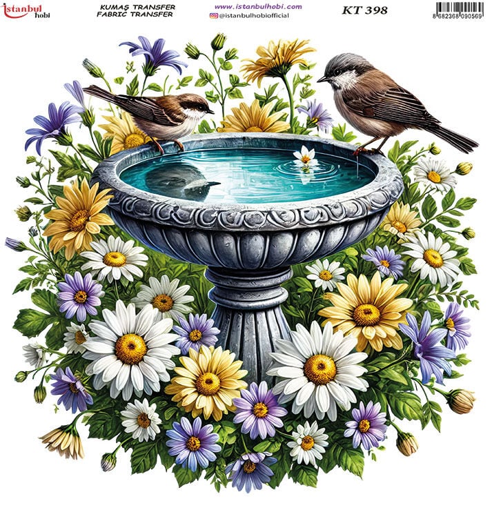 Kumaş Transfer Kağıdı 20x20cm KT-398
