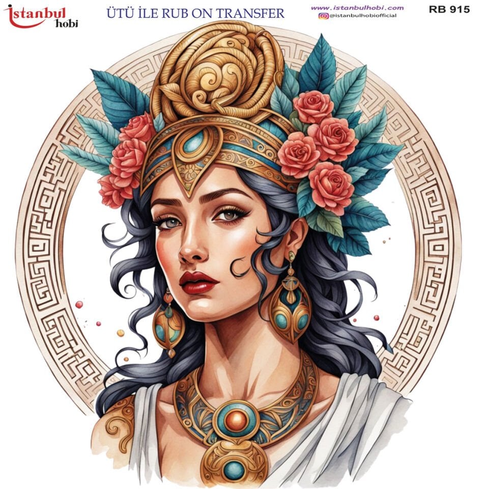 Ütü İle Rub On Transfer 30x30cm RB915