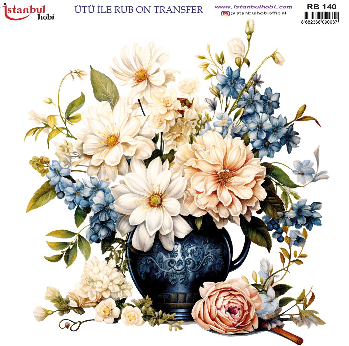 Ütü İle Rub On Transfer 30x30cm RB140