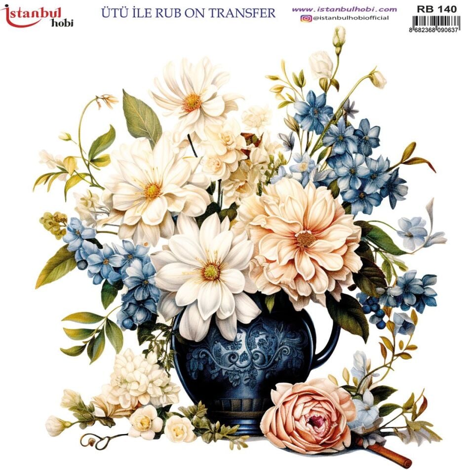 Ütü İle Rub On Transfer 30x30cm RB140