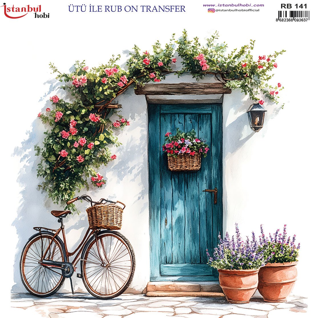 Ütü İle Rub On Transfer 30x30cm RB141