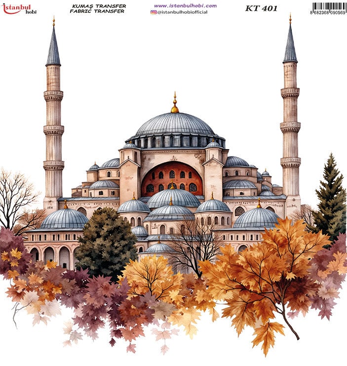 Kumaş Transfer Kağıdı 20x20cm KT-401