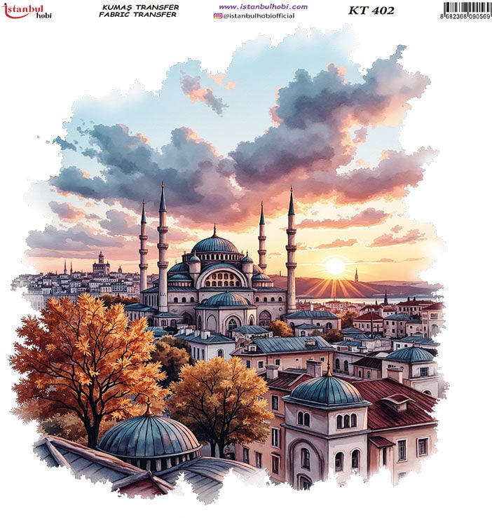 Kumaş Transfer Kağıdı 20x20cm KT-402