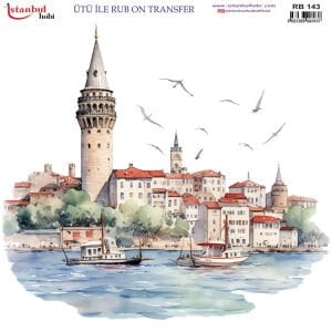 Ütü İle Rub On Transfer 30x30cm RB143