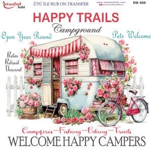 Ütü İle Rub On Transfer 30x30cm RB508