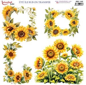 Ütü İle Rub On Transfer 30x30cm RB145