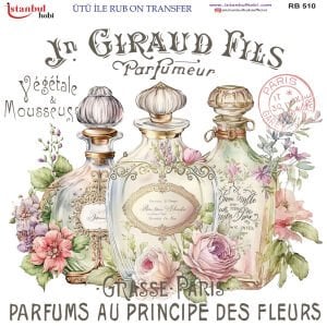 Ütü İle Rub On Transfer 30x30cm RB510