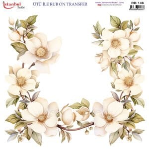 Ütü İle Rub On Transfer 30x30cm RB146