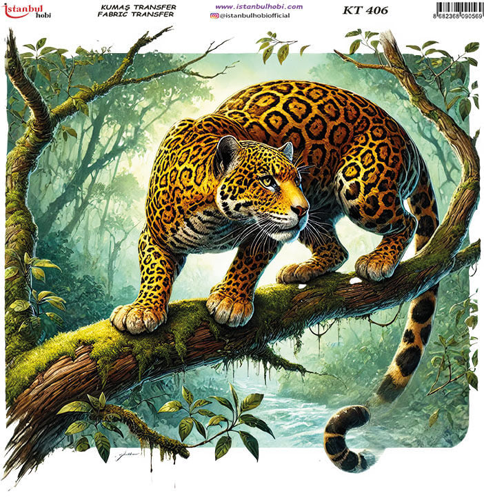 Kumaş Transfer Kağıdı 20x20cm KT-406