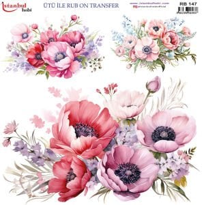 Ütü İle Rub On Transfer 30x30cm RB147