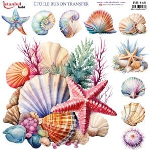 Ütü İle Rub On Transfer 30x30cm RB148