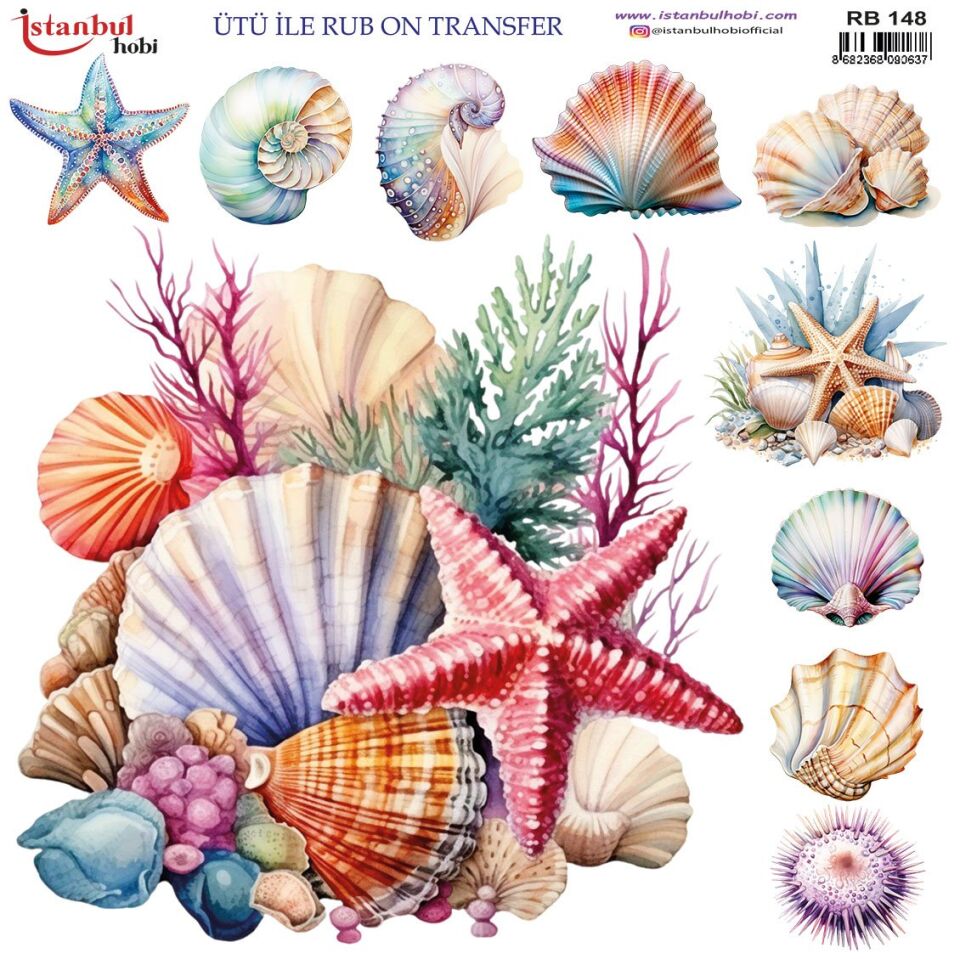 Ütü İle Rub On Transfer 30x30cm RB148