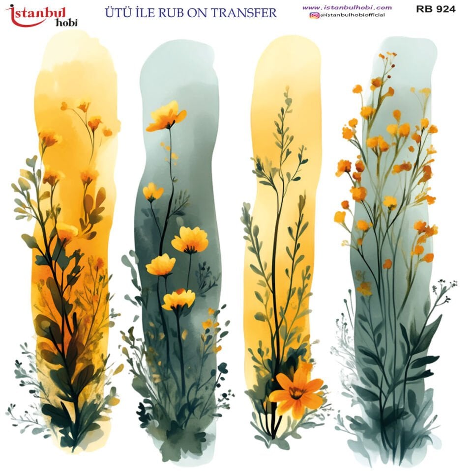 Ütü İle Rub On Transfer 30x30cm RB924