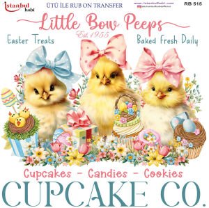 Ütü İle Rub On Transfer 30x30cm RB515