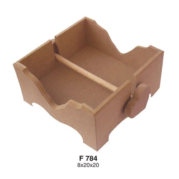Ahşap Çıtalı Peçetelik F784