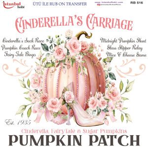 Ütü İle Rub On Transfer 30x30cm RB516