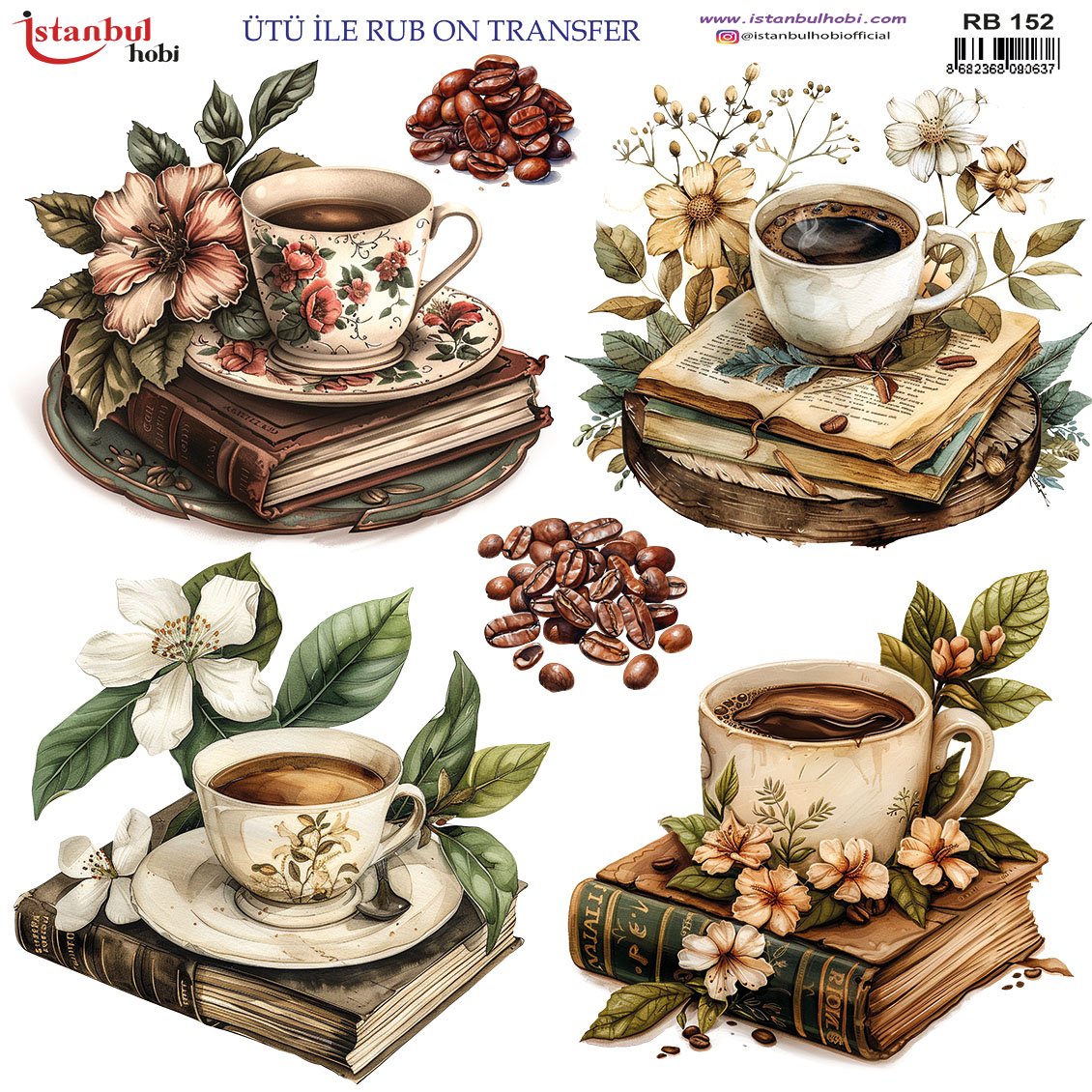 Ütü İle Rub On Transfer 30x30cm RB152