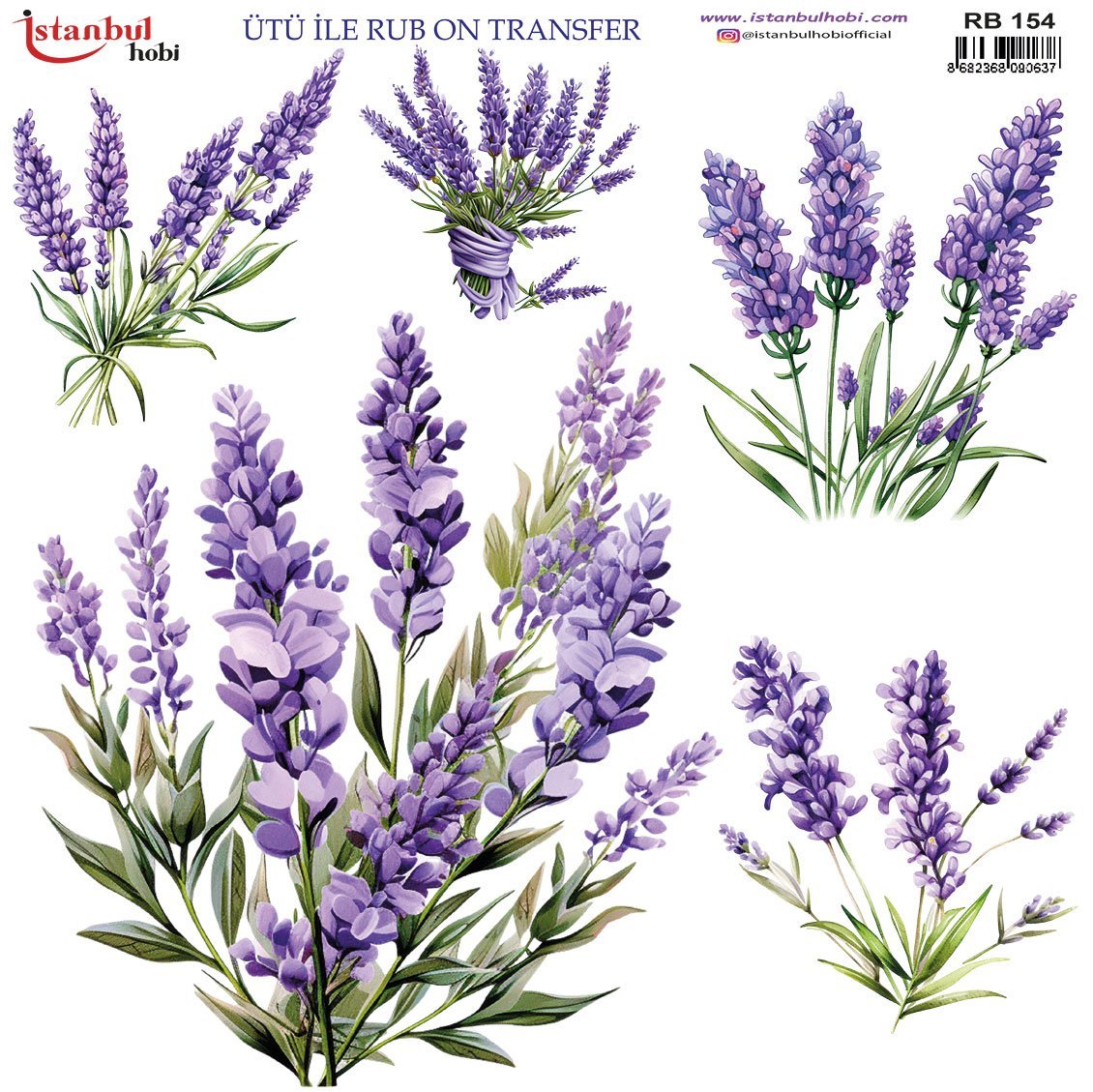 Ütü İle Rub On Transfer 30x30cm RB154