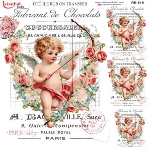 Ütü İle Rub On Transfer 30x30cm RB519