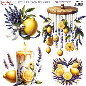 Ütü İle Rub On Transfer 30x30cm RB156