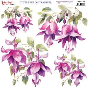Ütü İle Rub On Transfer 30x30cm RB159