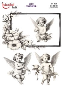 Sulu Transfer Kağıdı 25x35cm ST-339