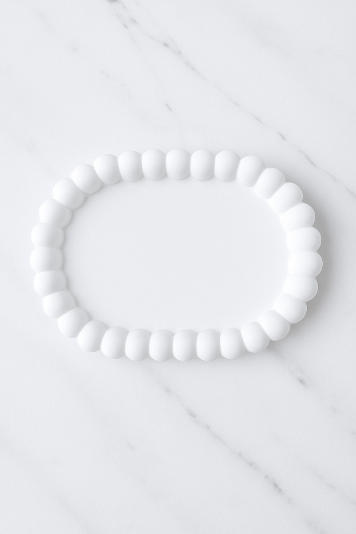 Dekoratif Oval Bubble Sunumluk Tabak 16,5x11cm