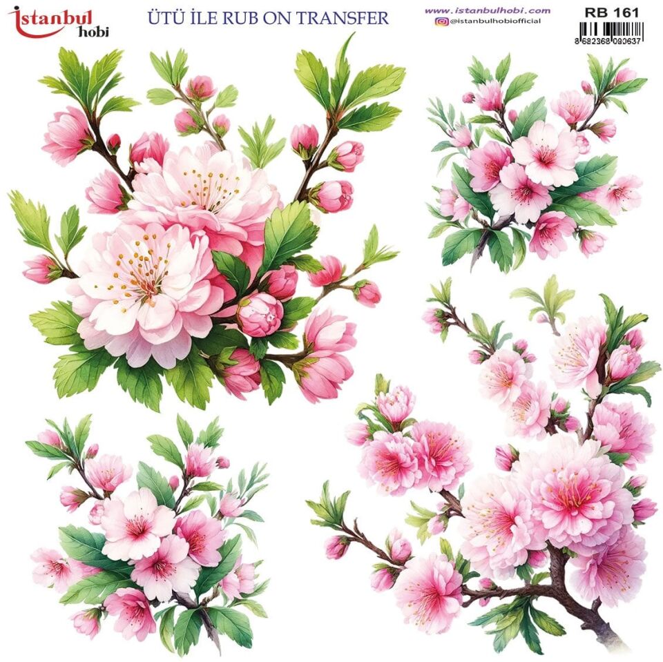 Ütü İle Rub On Transfer 30x30cm RB161
