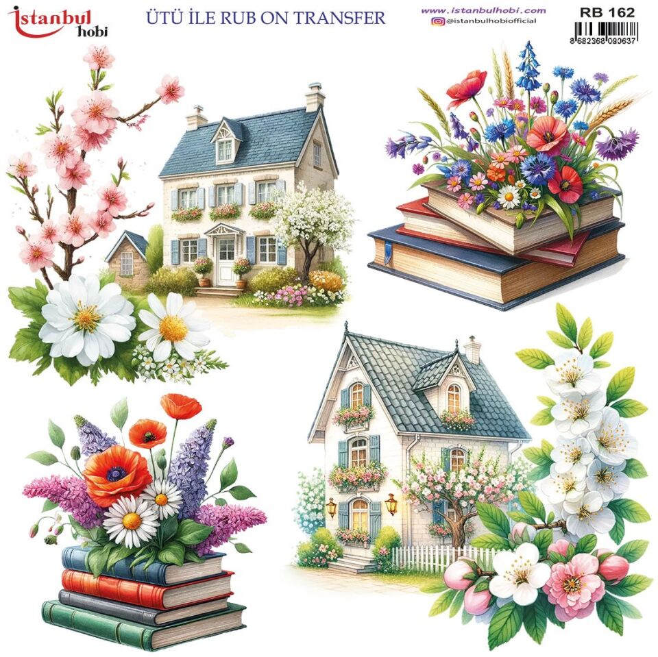 Ütü İle Rub On Transfer 30x30cm RB162
