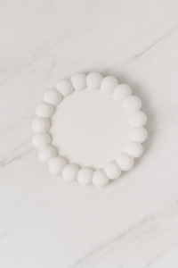 Dekoratif Bubble Yuvarlak Tabak 11,5x11,5cm