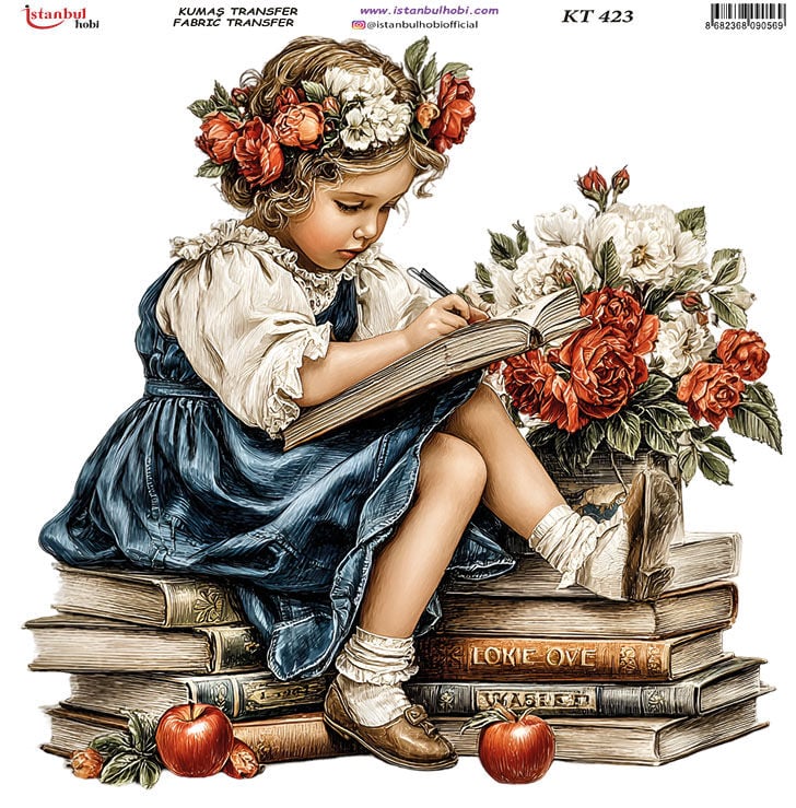 Kumaş Transfer Kağıdı 20x20cm KT-423