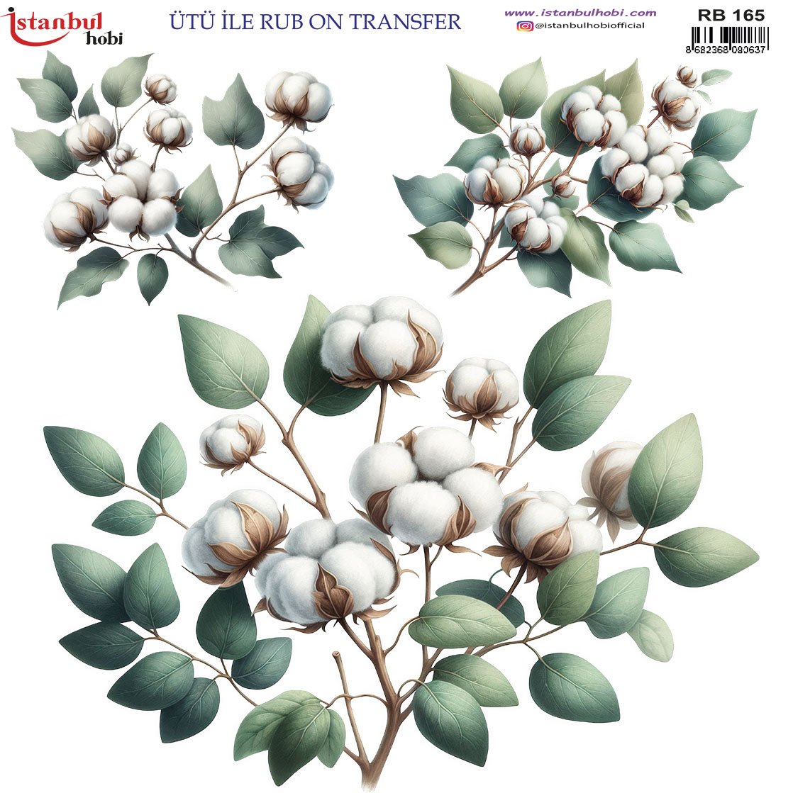 Ütü İle Rub On Transfer 30x30cm RB165