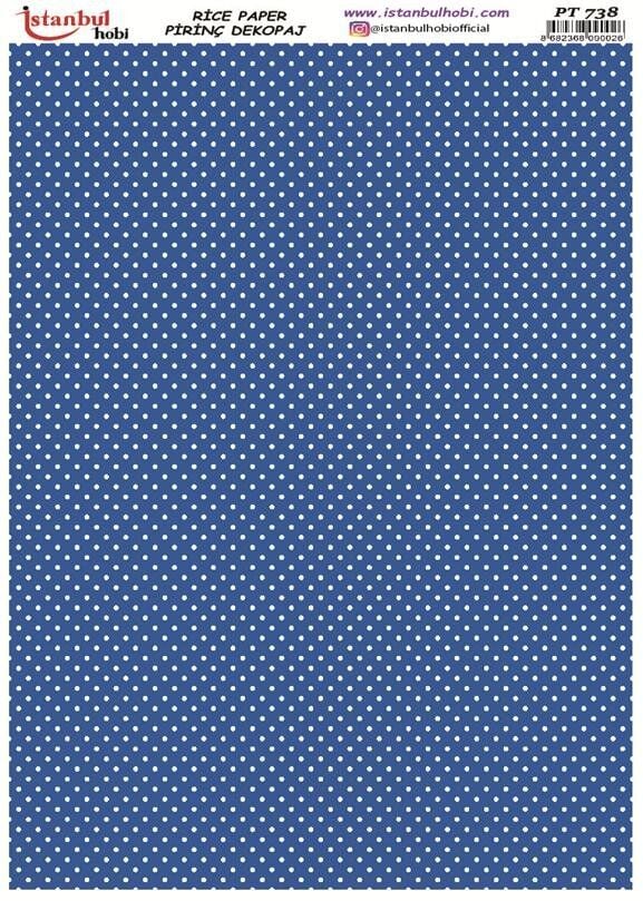Pirinç Dekopaj Kağıdı 30x42cm PT-738