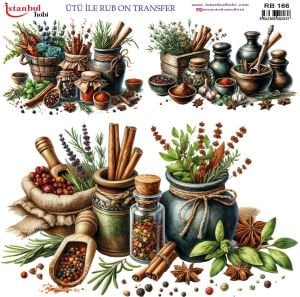 Ütü İle Rub On Transfer 30x30cm RB166